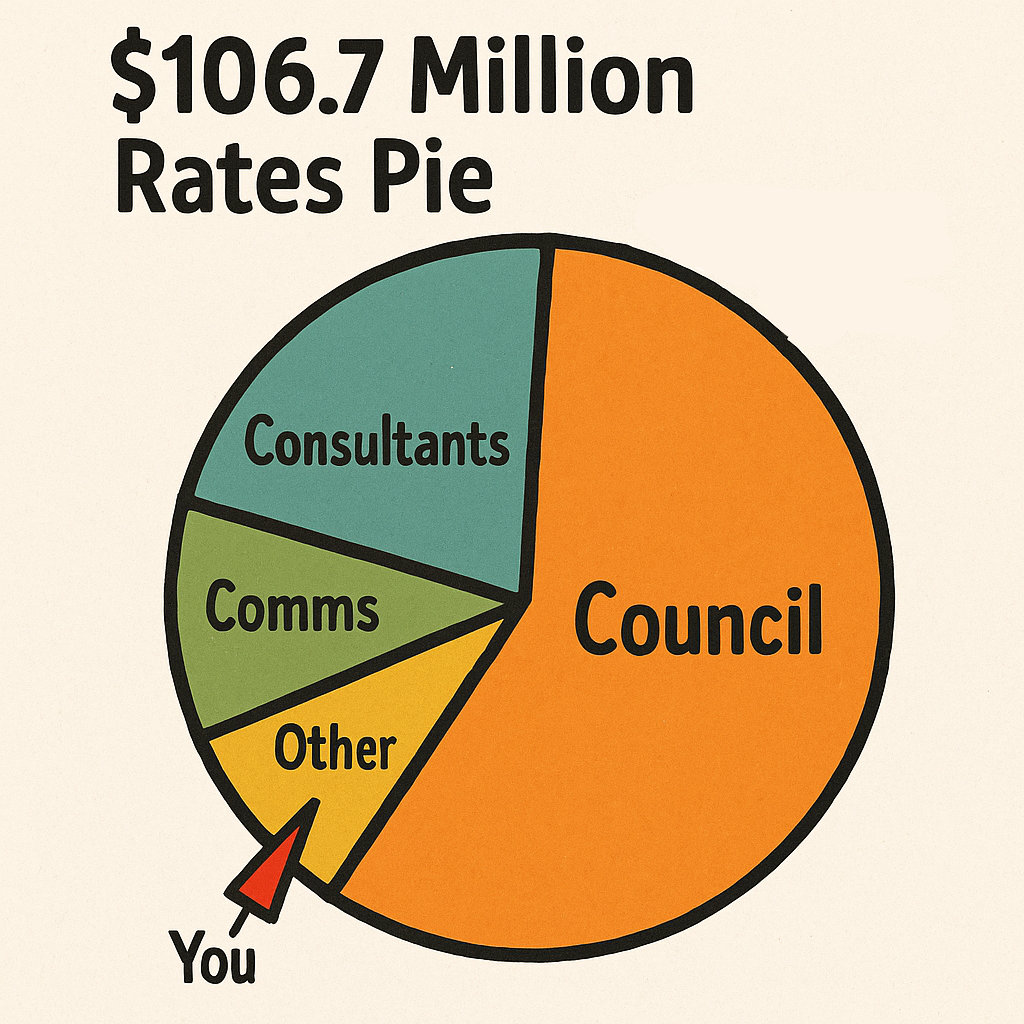 Taupō District Council expects to collect over $106.7 million in rates this year. Just curious where do you fit in?